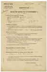Marie Curie Signed Document From Her ''Institut du Radium'' Laboratory -- Curie Signs Off on an Experiment in Her Lab